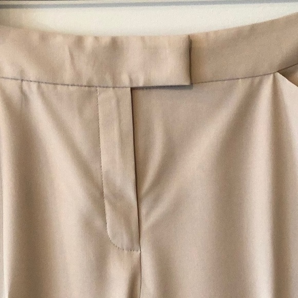 Lafayette 148 NY, Irving Beige Pants, Size 12 and FTTS - Picture 3 of 9